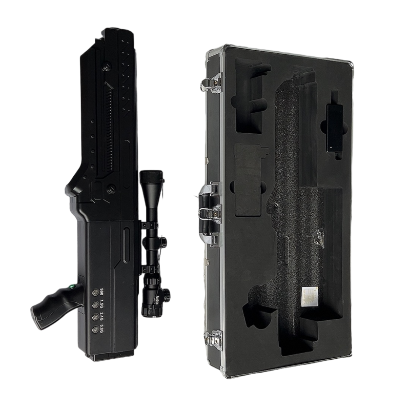  柳州手持便携式枪型低空防御反制四通道A型